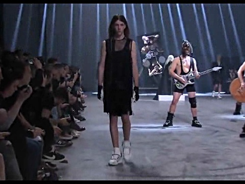 Rick Owens 2014春夏巴黎男装发布会