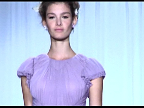 2014春夏纽约时装周女装--Zac Posen